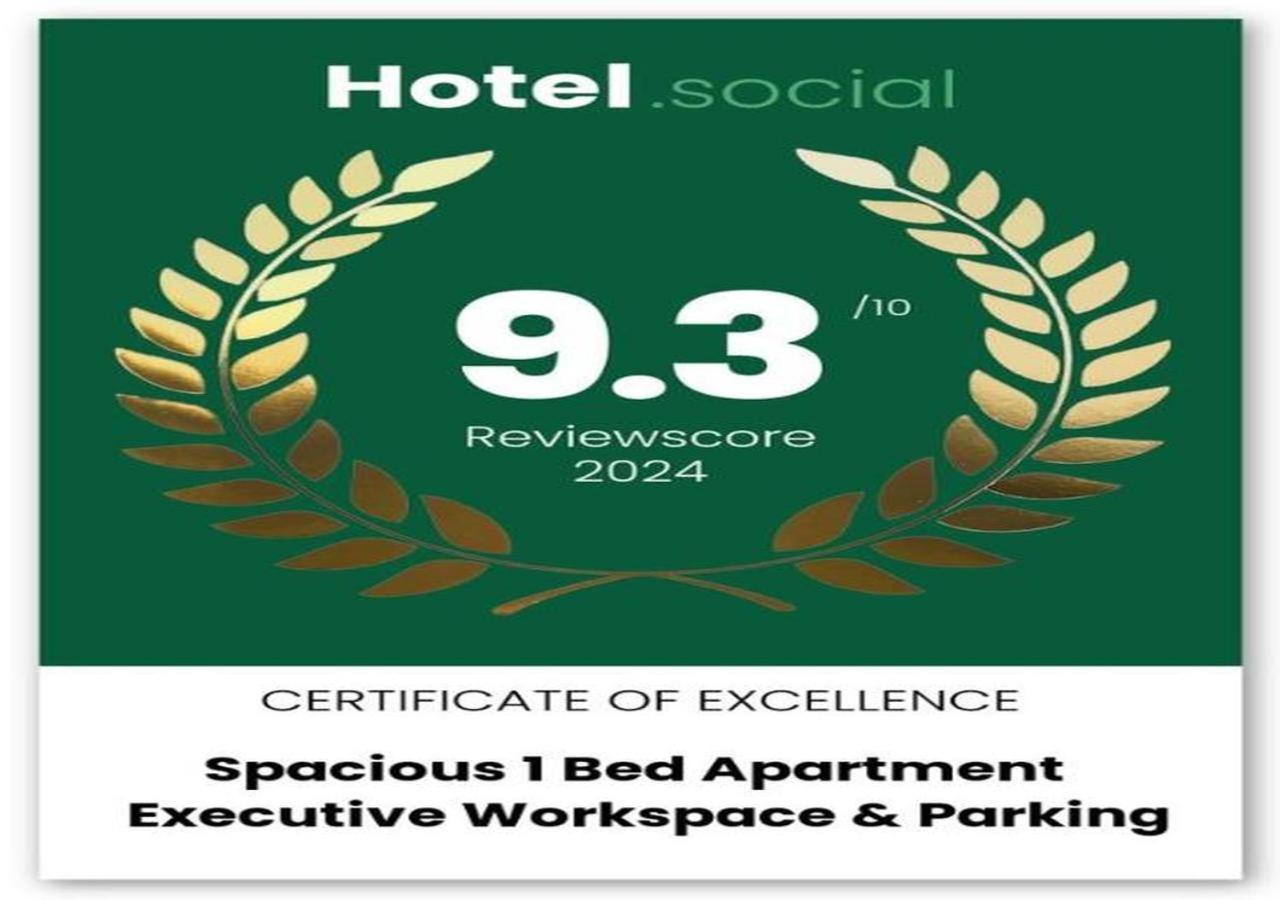 Spacious 1 Bed Apartment With Workspace, Coffee & Free Secure Parking Birmingham Ngoại thất bức ảnh